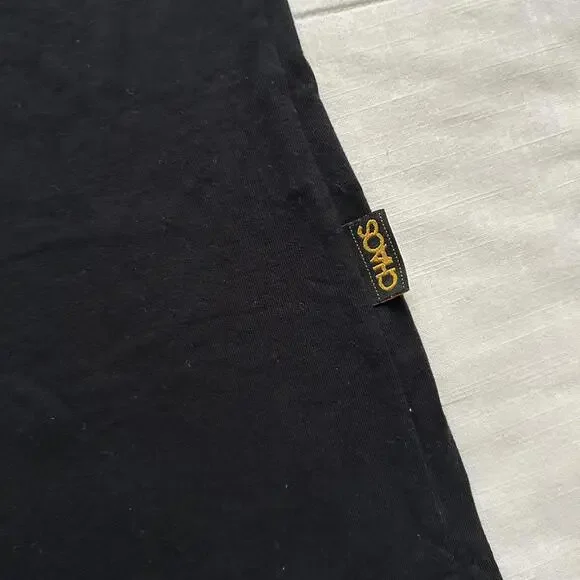 Vivienne Westwood Anglomania Black heart globe print t-shirt Size Large - Picture 3 of 8